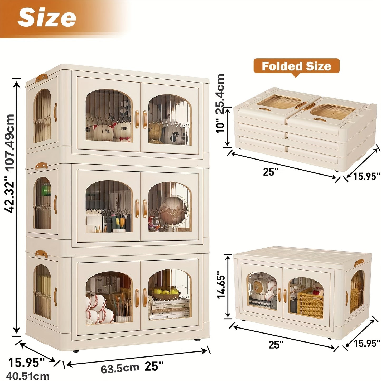 75GAL Plastic Storage Bins With Lids And Magnetic Doors, Food Storage Containers With Lids And Wheels, Closet Organizers And Storage, Storage Cabinet For Quilts, Toys, Shoes, Storage Containers Box For Bedroom, Living Room, Kitchen Organization.